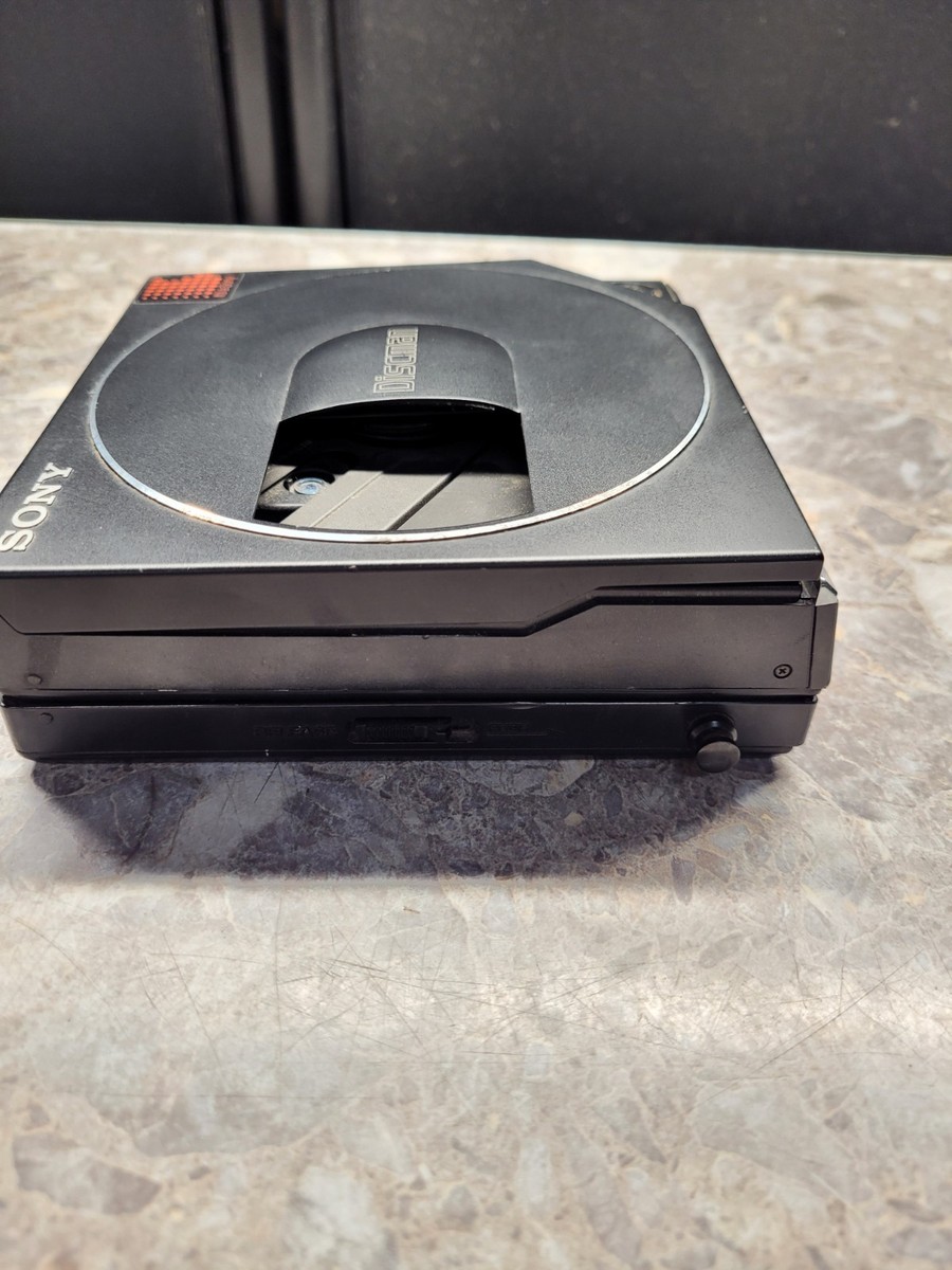 VTG SONY DISCMAN D-7 W- BP200 BATTERY PACK - PARTS REPAIR