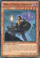 YuGiOh Noble Knight Eachtar PRIO-EN082 Super Rare Englisch NM 1st