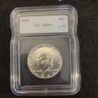 1964 Kennedy Silver Half Dollar ICG MS65 - 90% Silver