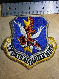 1960s/70s/80s? US AIR FORCE PATCH-23rd TACTICAL FIGHTER WING-ORIGINAL USAF!