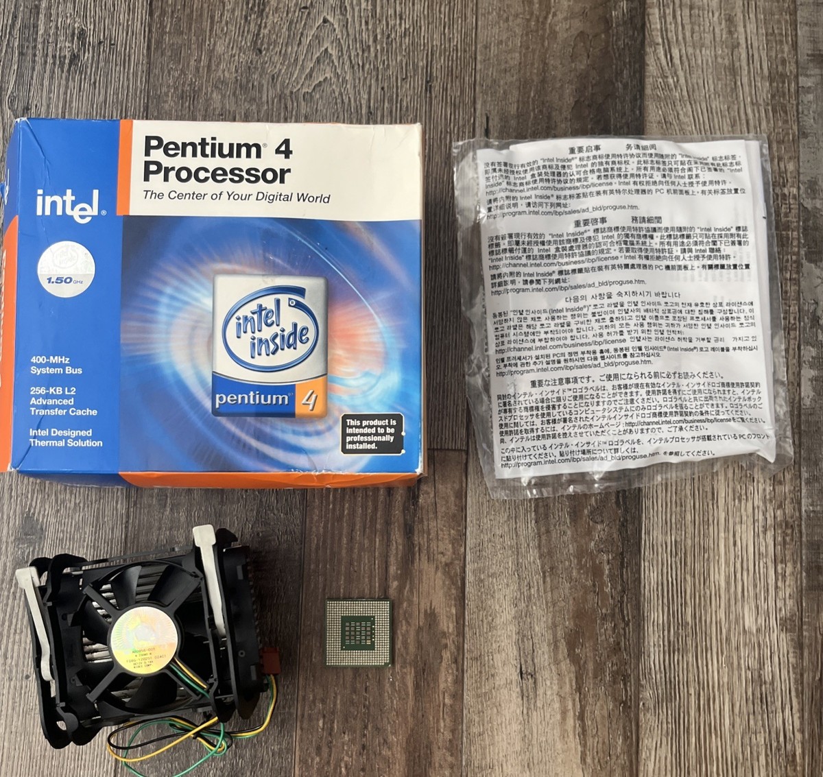Intel Pentium CPU 4個セット Intel Pentium 4 processor Parts See Description | eBay