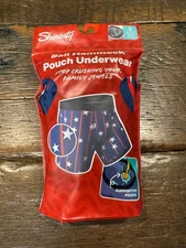 Shinesty Ball Hammock Mens Pouch Underwear Stars & Stripes Size Small