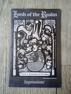 Lords of the Realm - Technische Ergänzung & Tutorial Booklet - ohne Spiel