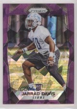 2017 Panini Prizm Rookies Purple Crystals Prizm 68/75 Jarrad Davis #244 02c9