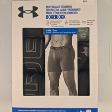 Under Armour Men s Large Performance Tech Mesh 6 Printed Boxer Briefs 3 Pack