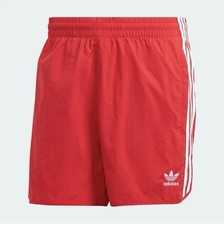 adidas Originals Men's Adicolor Classics Sprinter Shorts Red IU0771 Size L