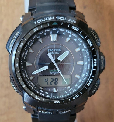 Casio Protrek PRW-5100-1JF Herrenuhr robust Solar Multiband 6 funktioniert Japan