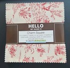 Fabric - Betsy's Basket Robert Kaufman Charm Pack Darlene Zimmerman Toile & More