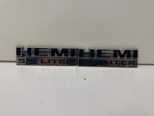2 2006 - 2012 Dodge Ram 1500 2500 3500 Hemi 5.7 Liter Fender Emblems Oem