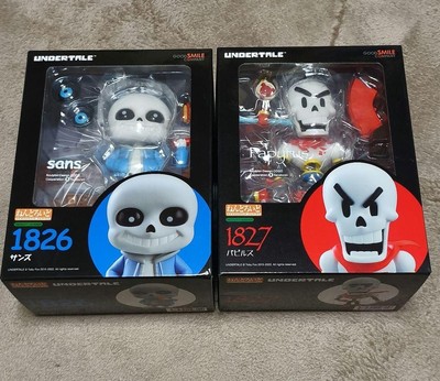 UNDERTALE Nendoroid Sans & Papyrus Set Neu Ungeöffnet Japan Import