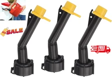 3 Pcs Fuel Gas Can Jug Spouts Nozzles & Rings & Caps for Blitz 900302 900092 ...