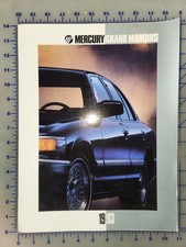 1993 Mercury Grand Marquis Brochure Original