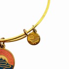 ALEX & ANI Adventure Awaits Gold Tone Enamel Charm Adjustable Designer Bracelet — photo 4