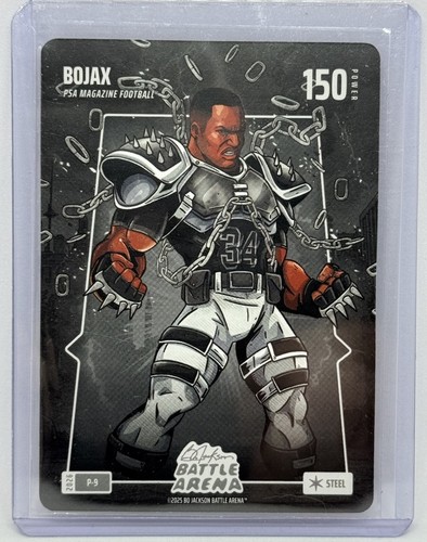 Bo Jackson Battle Arena 2026 Bojax P-9 PSA Magazine Exclusive SP Steel 150 Power