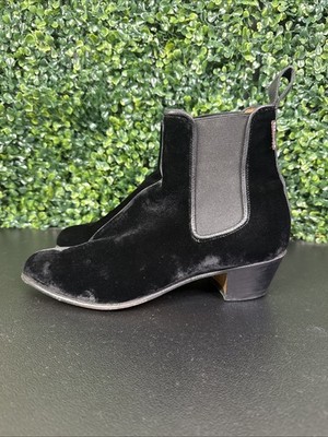 Penelope Chilvers Cubana velvet ankle boots Womens Sz 39 Made In Spain