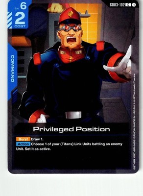 Set Of 4 Privileged Position GD03-102 C Steel Requiem Gundam Lightly Played