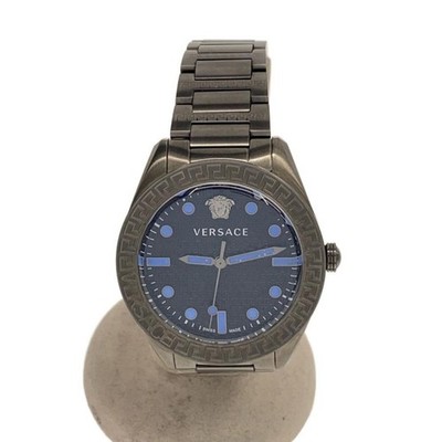 VERSACE GRECA DOME Gehäusegröße 4,9 × 4,5 cm Armbandgröße 20 cm gebraucht Uhr...