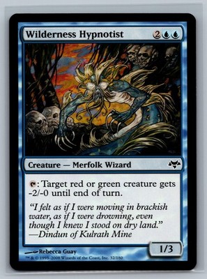 Magic MTG Eventide 4x Wilderness Hypnotist #32/180 TCG CCG Playset