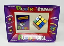RUBIK'S CUBE Puzzle With Solution Hint Booklet Sealed in the Box Vintage