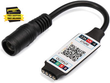 DC 5V-24V Mini Bluetooth RGB Controller 6A for 3528 5050 COB LED Strip Light Wir