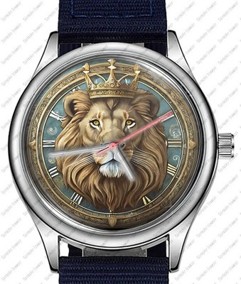 Lion With Crown 3 Trendy 38mm Face Wrist Watch