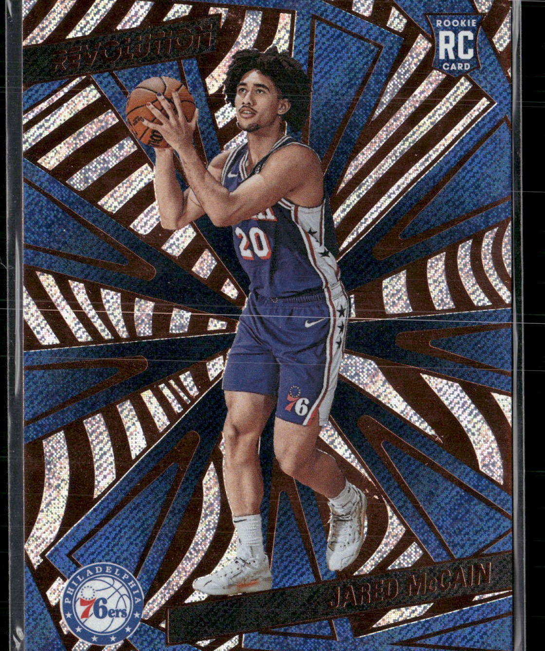 2024-25 Panini Revolution #124 Jared McCain Fractal