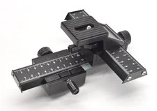 Camera Marco Fine Adjustable Holder Base for Tripod Mount