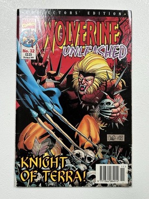 WOLVERINE UNLEASHED ISSUE # 32.  VOL.1.  MARVEL / PANINI COLLECTORS' EDITION