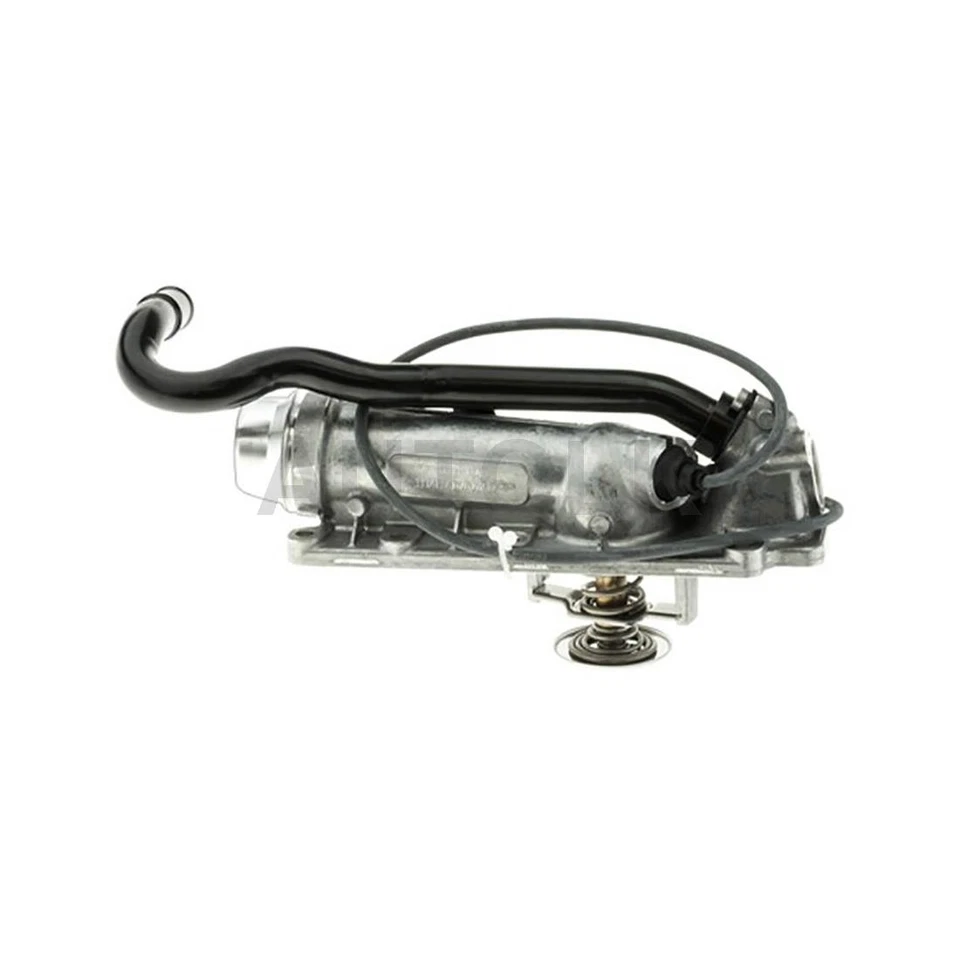 Carcasa termostato refrigerante motor moto se adapta a Volkswagen Phaeton 2004 2005 2006 Foto 2 de 4