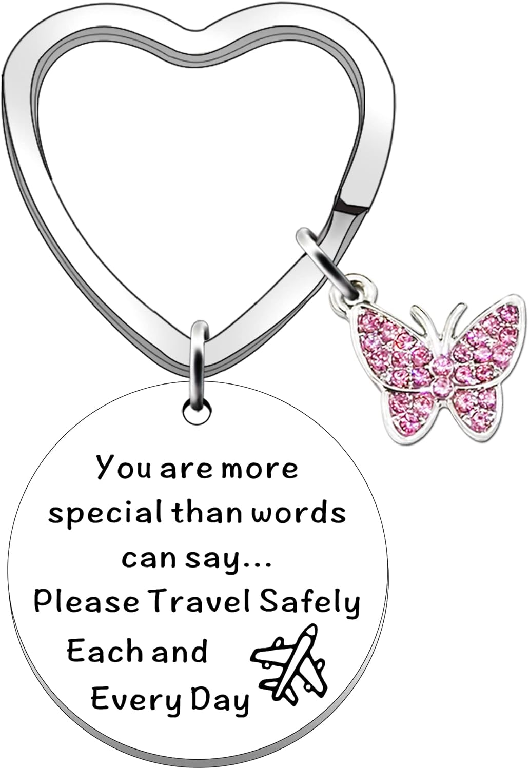 Safe Travels Gift Travelling Gifts Travel Gifts for Women Travel Keyring