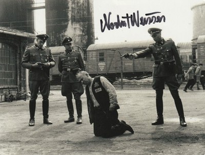 Norbert Weisser handsigniertes 8x6 Zoll Schindlers Liste Foto