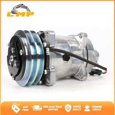 A/C Compressor 15082742 14649606 2PK 24V for Volvo Wheel Loader Excavator
