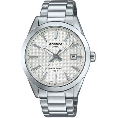 Casio Men's Watch Edifice Silver Dial Stainless Steel Bracelet EFV-160D-7AVCR