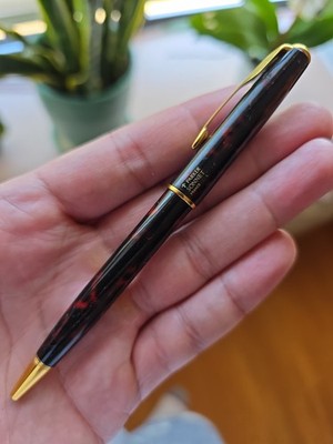 Parker Sonnet Firedance Red Blk Twist Ballpoint Pen France