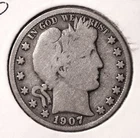 1907-O Barber Half Dollar, #2990