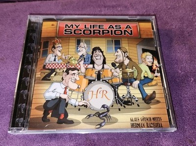 HERMAN RAREBELL cd MY LIFE AS A SCORPION pegasus 88821 scorpions