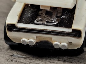 Micro Machines Ferrari Testarossa  Sports Car White DELUXE Series Opening Doors!