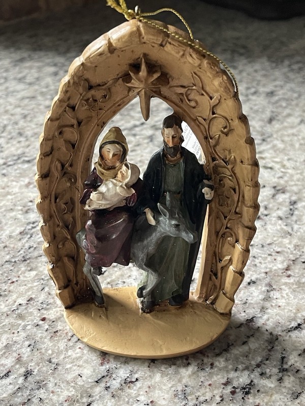 Demdaco Nativity Ornament Nwt