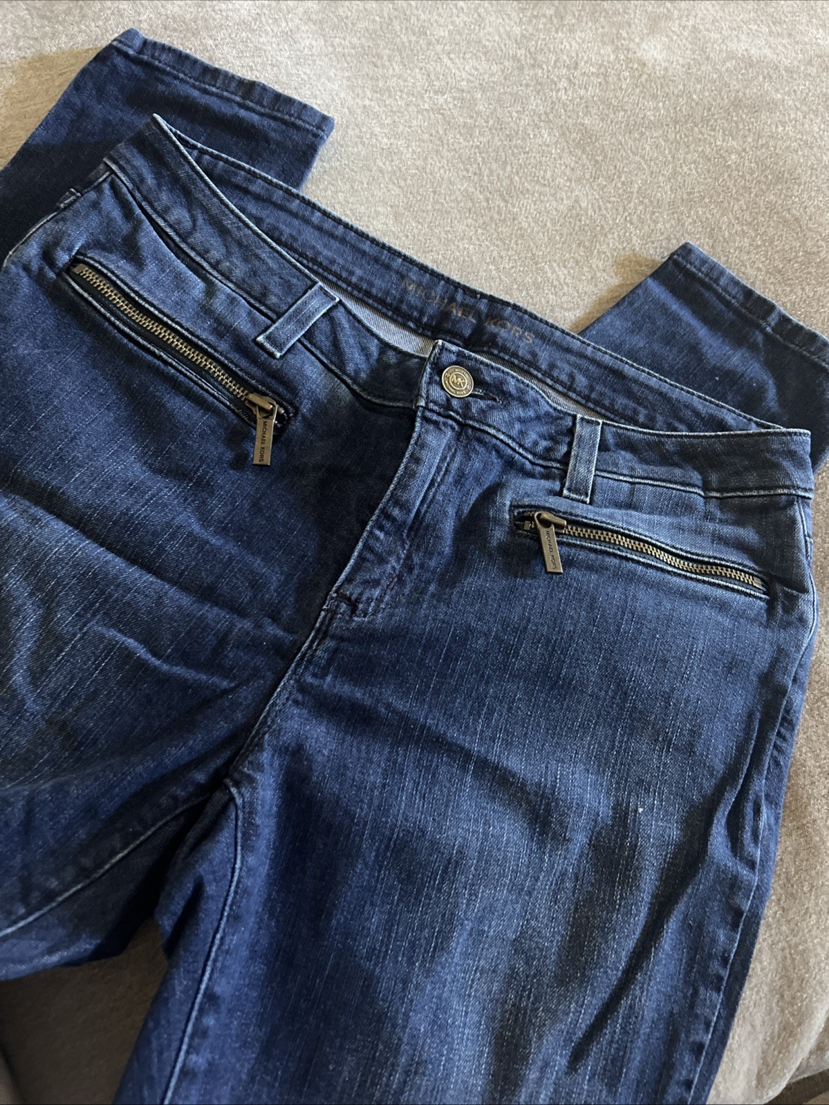 Vintage Michael  Kors Denim Mk Decaled Jeans