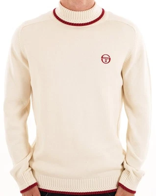 Sergio Tacchini Caruso Roll Neck Knit Gardenia
