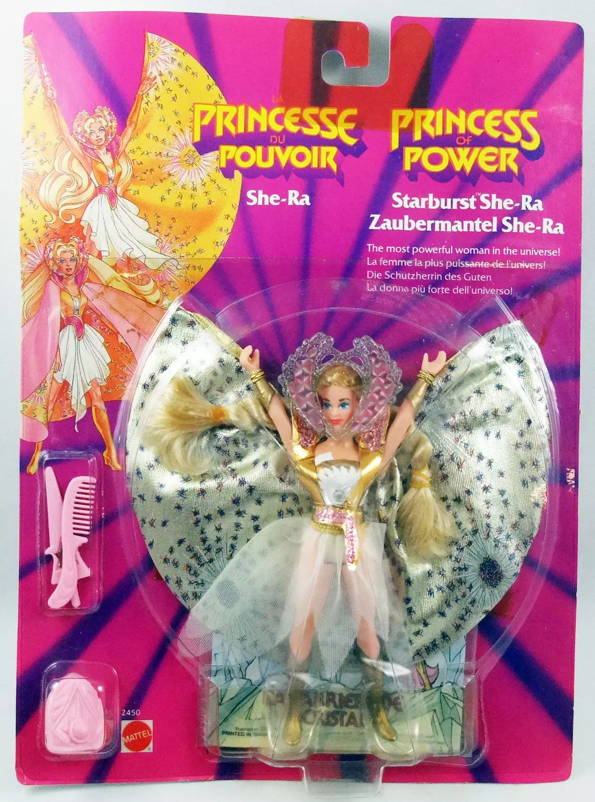 L'Etincellante She-Ra poupée rétro pour décorer une vitrine de geek nostalgique