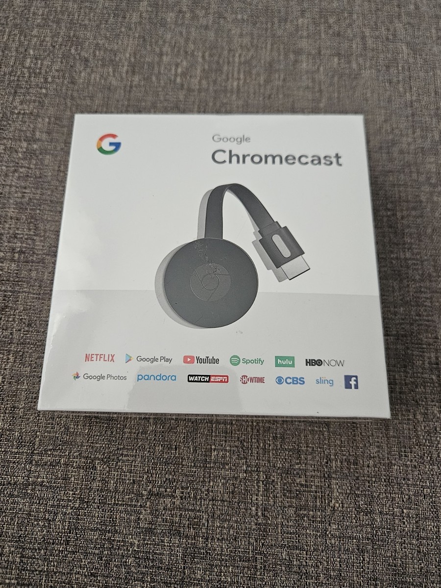 Google Chromecast (2nd Generation) HD Media Streamer - Black