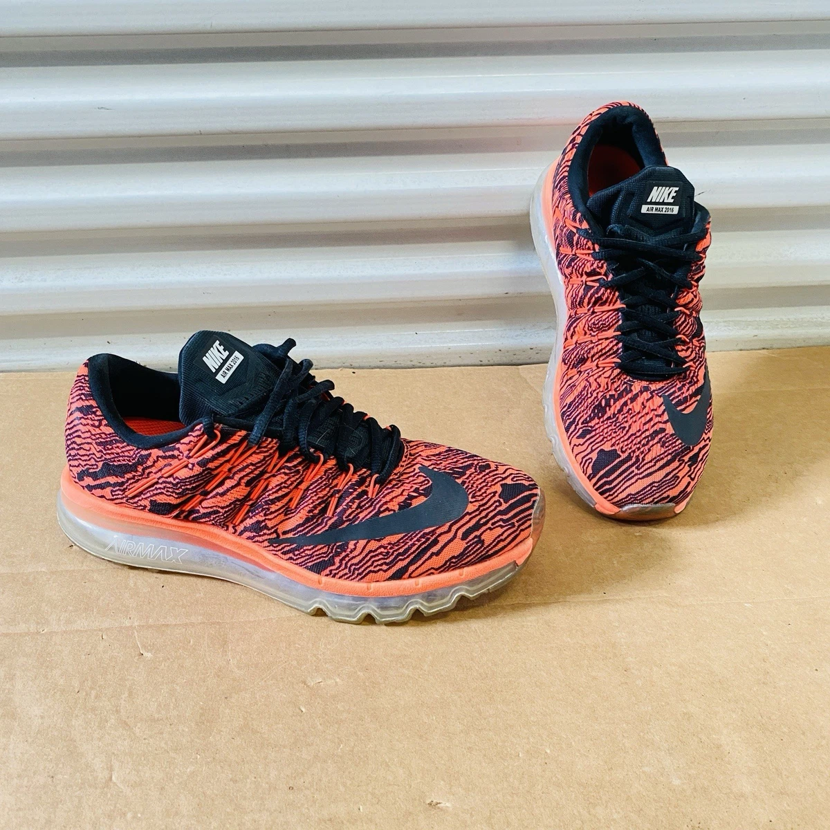 Nike Air Max 2016 Print Total Crimson for Sale | Authenticity