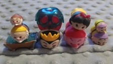 Snow White And The Seven Dwarfs Disney Tsum Tsum 7 Vinyl Lot, 2 Accessories