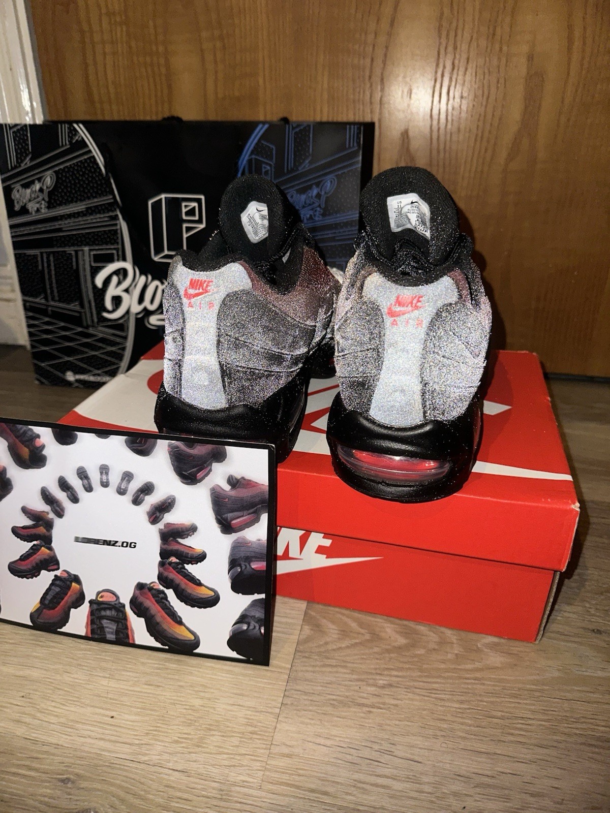LORENZ.OG x Block P - Nike Air Max 95 ‘Volcano’ - UK 10 - Brand New (In Hand) ✅ image 7