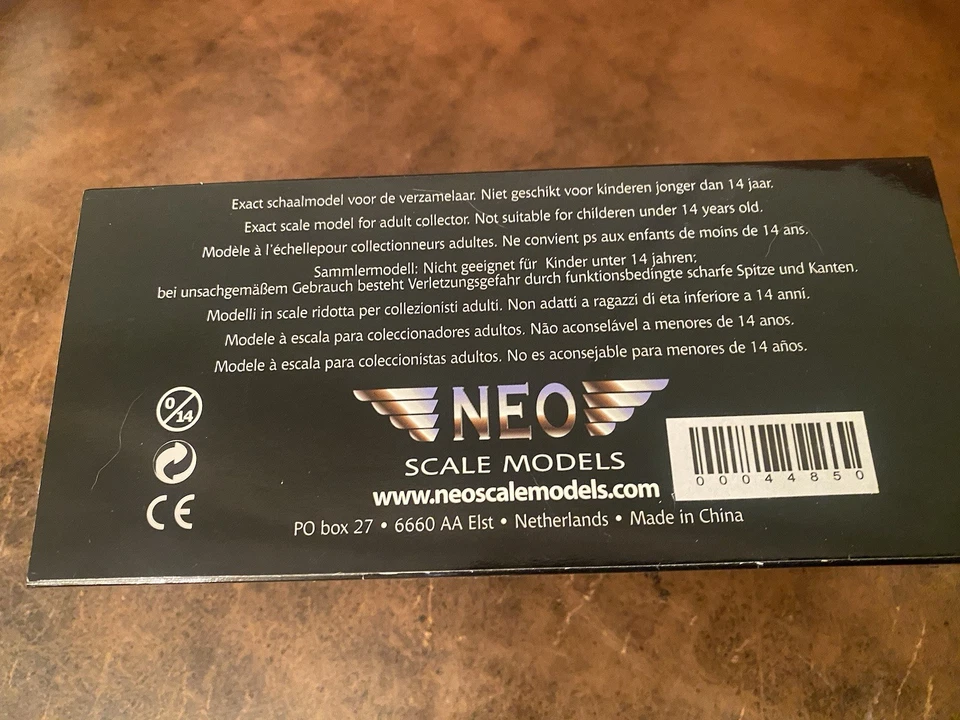 1/43 1959 CHEVROLET EL CAMINO PICK UP TRUCK NEO SCALE MODELS RED DIE CAST - Image 4 of 4