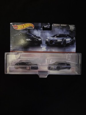 2024 Hot Wheels 2-Pack Bugatti Veyron and '16 Bugatti Chiron ,