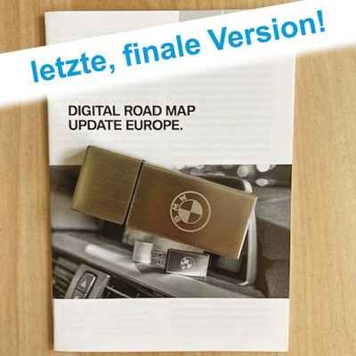 Original BMW NAVI UPDATE USB ROAD MAP EUROPE WEST PREMIUM 2025-2