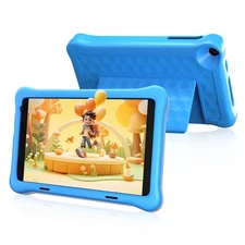 AEEZO Kids Tablet 8" Android 12 Tablets 2+32GB with Shockproof for Kid 3-12 