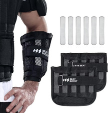 Ankle Wrist Weights 10Lb Adjustable Leg Arm Weights for Men Walking Pilates Exe
